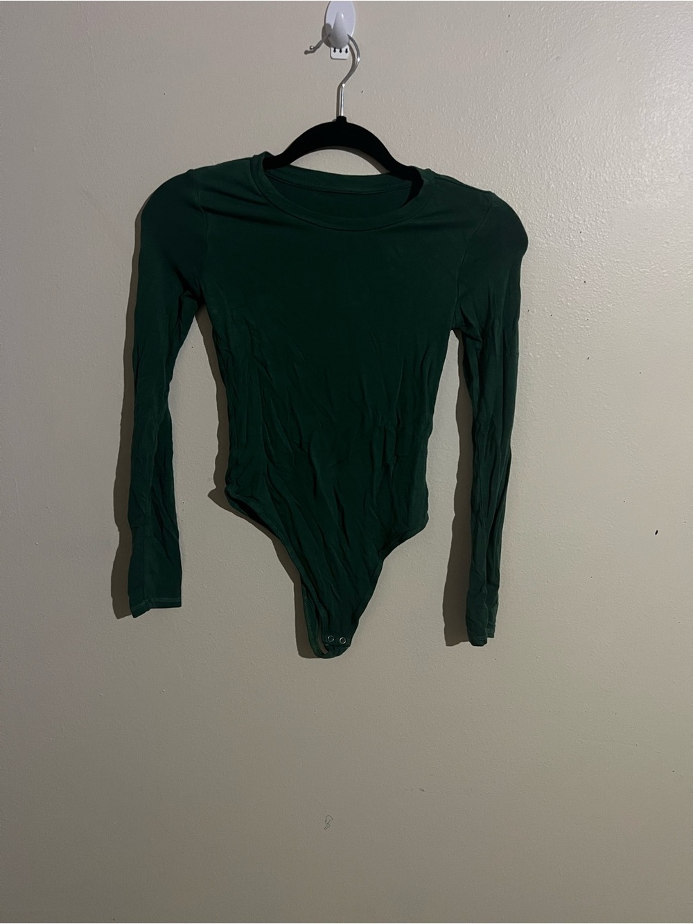 Long Sleeve Forest Green Bodysuit
